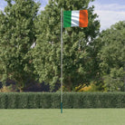 Aluminium vlaggenmast voor nationale vlaggen en feestelijke gelegenheden - 6.23 m / Ierland - Vlaggen & windzakken