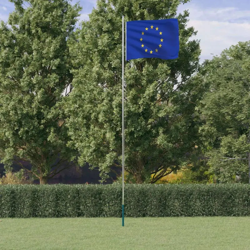 Aluminium vlaggenmast voor nationale vlaggen en feestelijke gelegenheden - 6.23 m / Europa - Vlaggen & windzakken