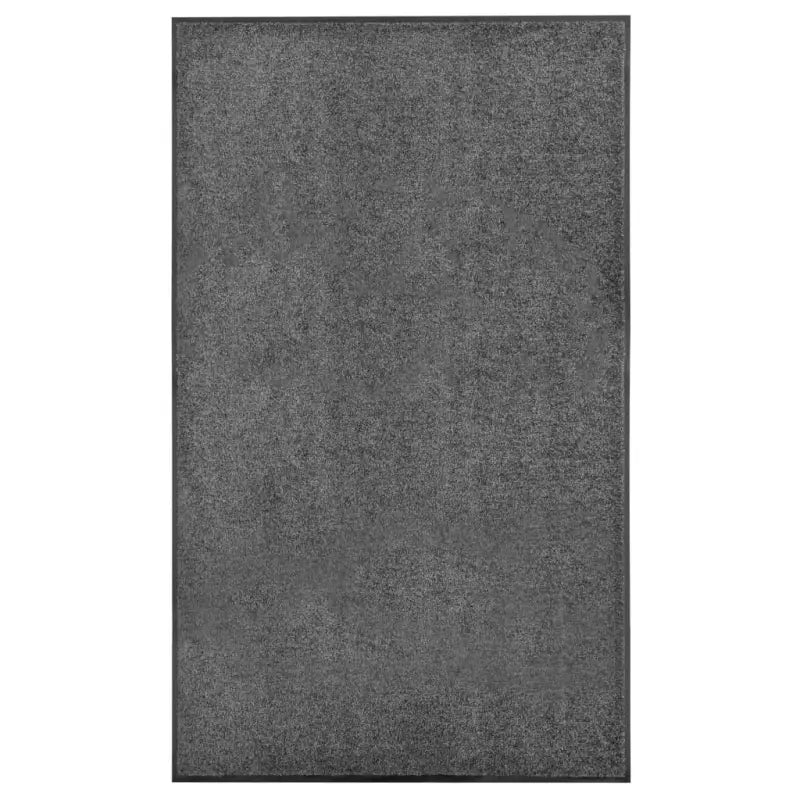 Anti-slip pvc deurmat voor binnen en buiten met absorberende werking - Antraciet / 90 x 150 cm / 1 - Deurmatten