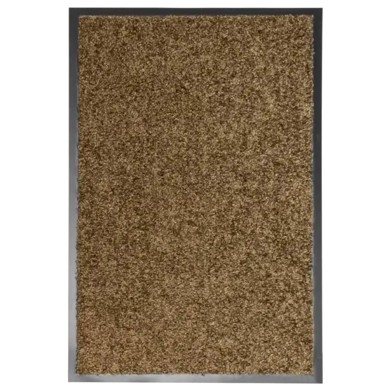 Anti-slip pvc deurmat voor binnen en buiten met absorberende werking - Bruin / 40 x 60 cm / 1 - Deurmatten