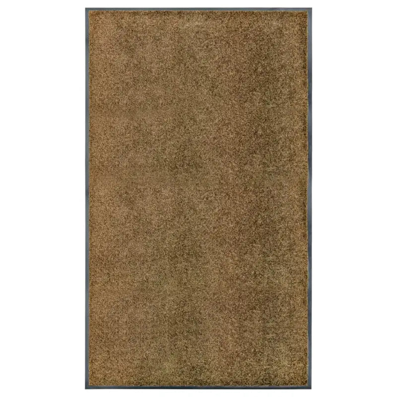 Anti-slip pvc deurmat voor binnen en buiten met absorberende werking - Bruin / 90 x 150 cm / 1 - Deurmatten