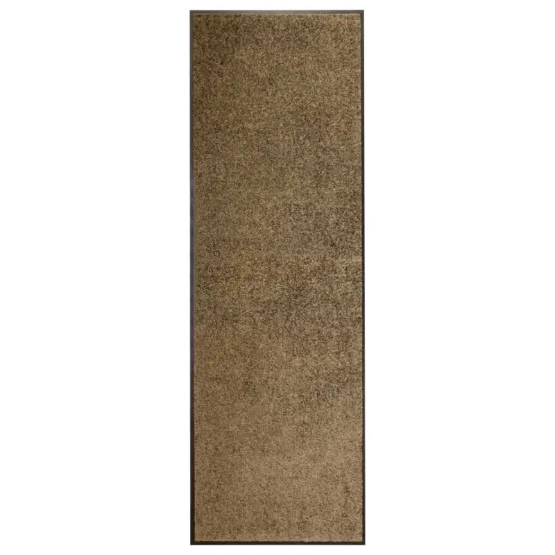 Anti-slip pvc deurmat voor binnen en buiten met absorberende werking - Bruin / 60 x 180 cm / 1 - Deurmatten