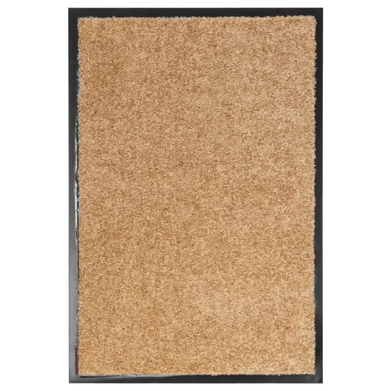 Anti-slip pvc deurmat voor binnen en buiten met absorberende werking - Crème / 40 x 60 cm / 1 - Deurmatten