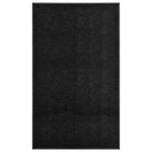 Anti-slip pvc deurmat voor binnen en buiten met absorberende werking - Zwart / 90 x 150 cm / 1 - Deurmatten