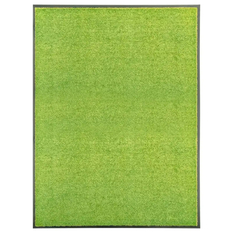 Anti-slip pvc deurmat voor binnen en buiten met absorberende werking - Groen / 90 x 120 cm / 1 - Deurmatten