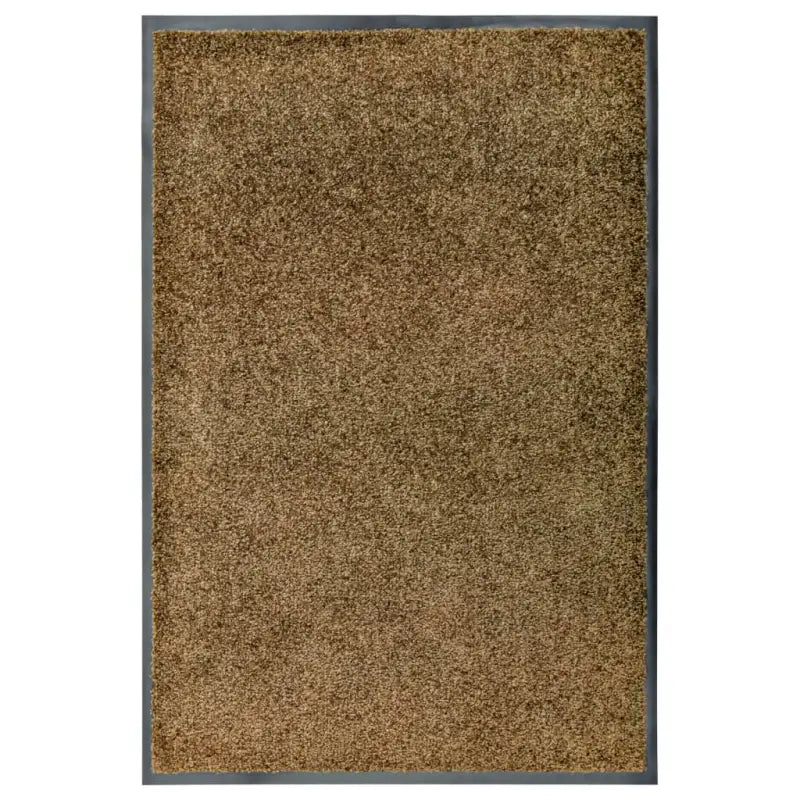 Anti-slip pvc deurmat voor binnen en buiten met absorberende werking - Bruin / 60 x 90 cm / 1 - Deurmatten