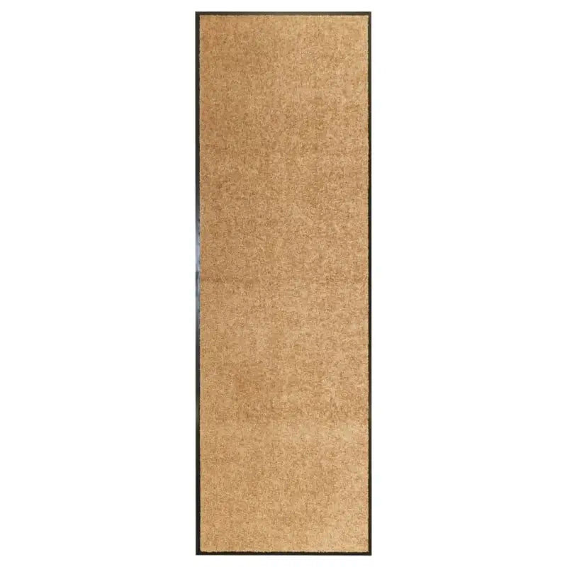 Anti-slip pvc deurmat voor binnen en buiten met absorberende werking - Crème / 60 x 180 cm / 1 - Deurmatten
