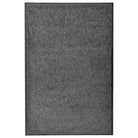 Anti-slip pvc deurmat voor binnen en buiten met absorberende werking - Antraciet / 60 x 90 cm / 1 - Deurmatten