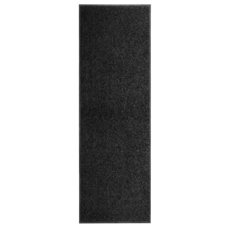 Anti-slip pvc deurmat voor binnen en buiten met absorberende werking - Zwart / 60 x 180 cm / 1 - Deurmatten