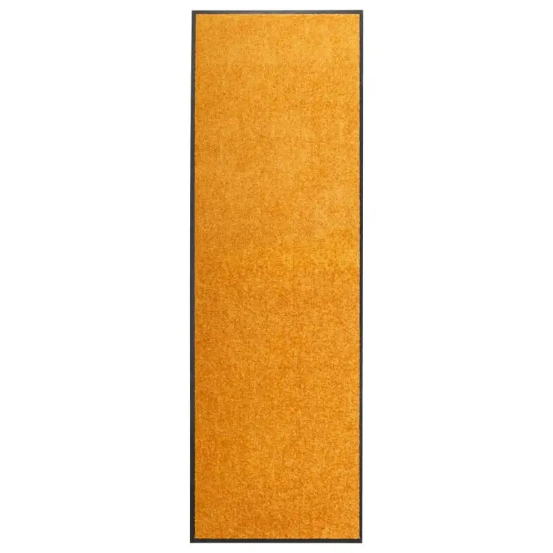 Anti-slip pvc deurmat voor binnen en buiten met absorberende werking - Oranje / 60 x 180 cm / 1 - Deurmatten
