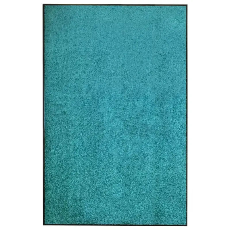 Anti-slip pvc deurmat voor binnen en buiten met absorberende werking - cyaan / 120 x 180 cm / 1 - Deurmatten