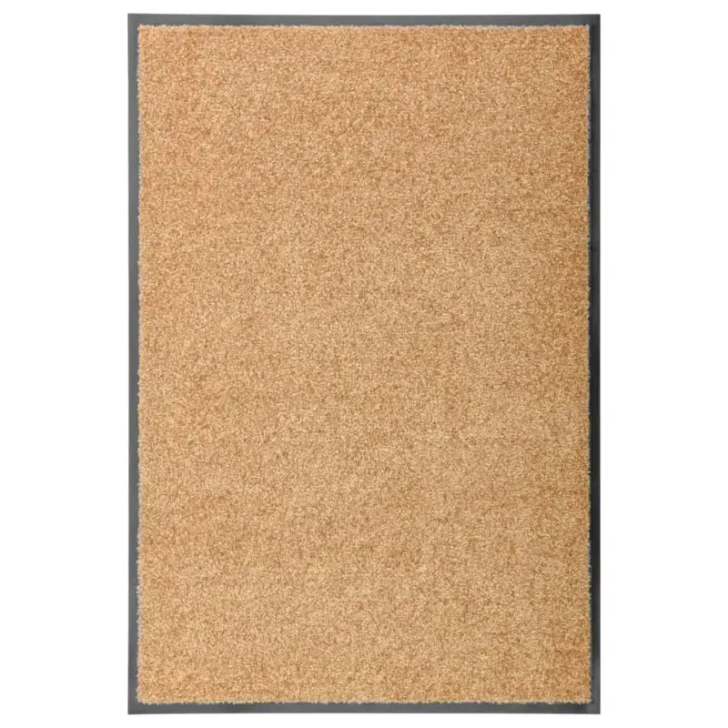 Anti-slip pvc deurmat voor binnen en buiten met absorberende werking - Crème / 60 x 90 cm / 1 - Deurmatten