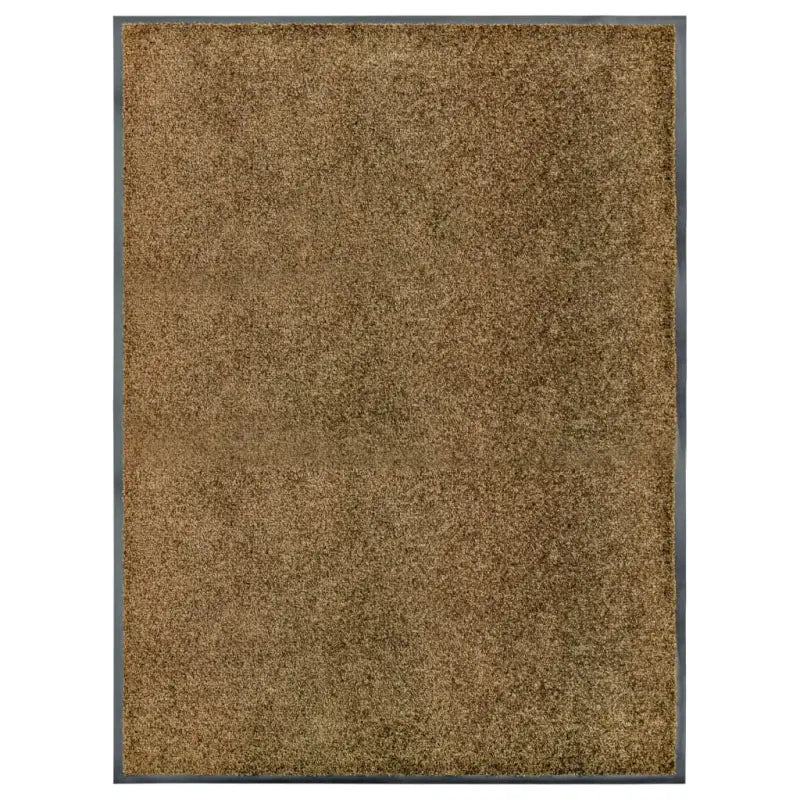Anti-slip pvc deurmat voor binnen en buiten met absorberende werking - Bruin / 90 x 120 cm / 1 - Deurmatten