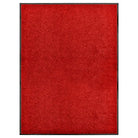 Anti-slip pvc deurmat voor binnen en buiten met absorberende werking - Rood / 90 x 120 cm / 1 - Deurmatten