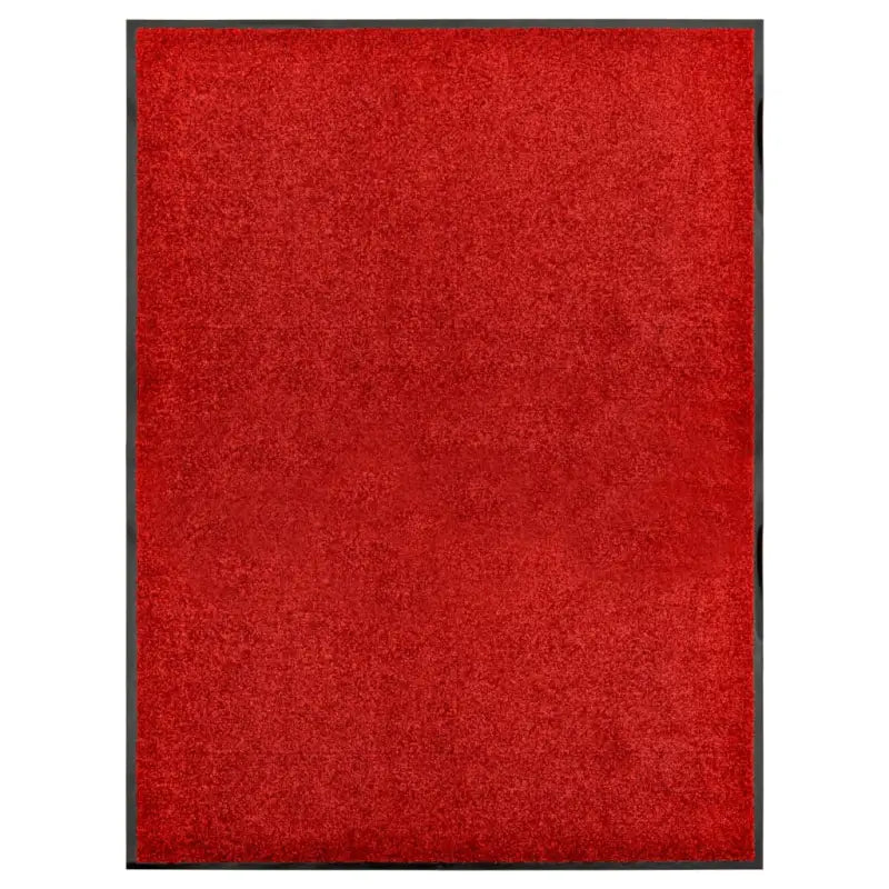 Anti-slip pvc deurmat voor binnen en buiten met absorberende werking - Rood / 90 x 120 cm / 1 - Deurmatten