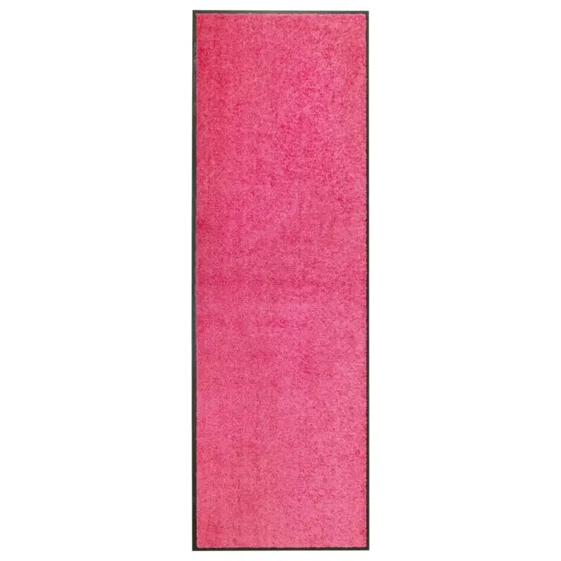 Anti-slip pvc deurmat voor binnen en buiten met absorberende werking - Roze / 60 x 180 cm / 1 - Deurmatten