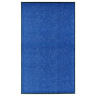 Anti-slip pvc deurmat voor binnen en buiten met absorberende werking - Blauw / 90 x 150 cm / 1 - Deurmatten
