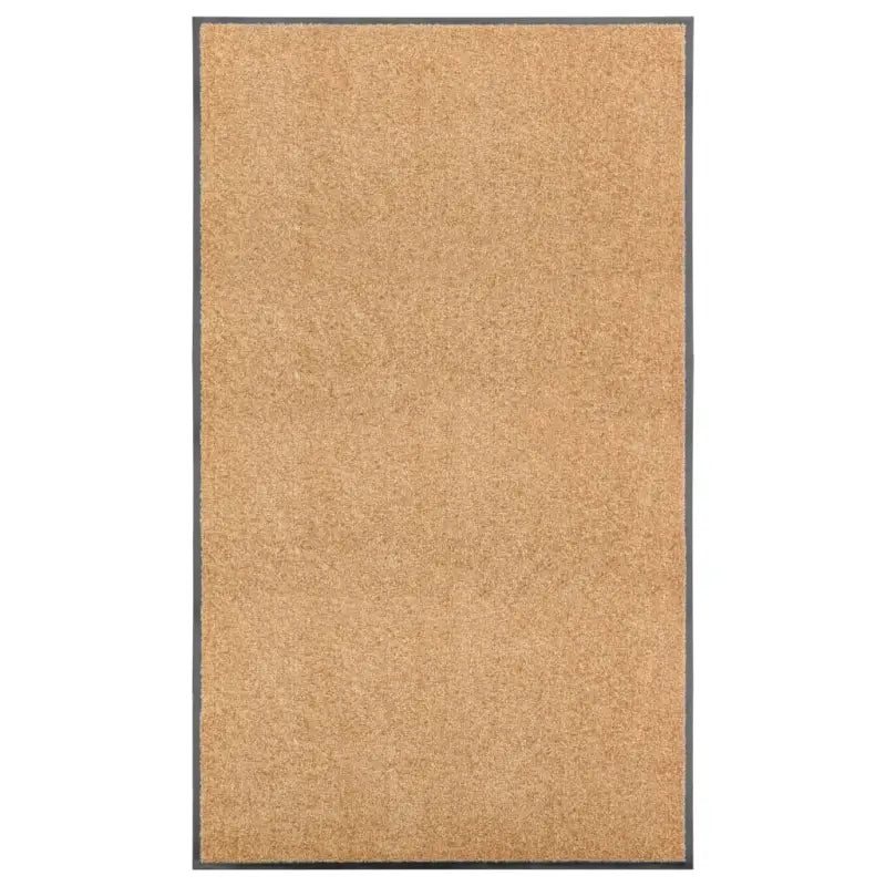 Anti-slip pvc deurmat voor binnen en buiten met absorberende werking - Crème / 90 x 150 cm / 1 - Deurmatten