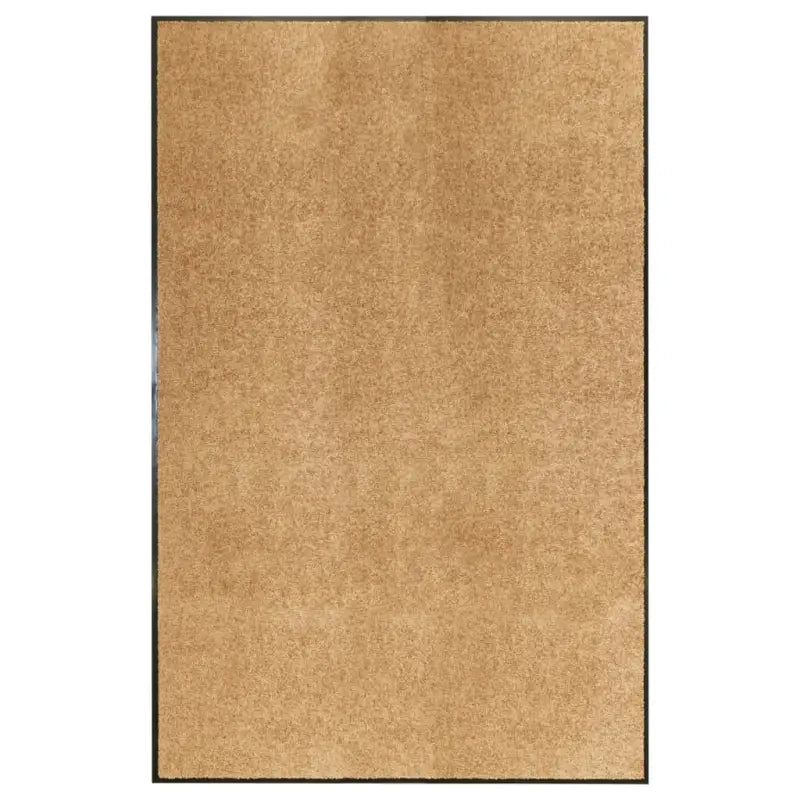 Anti-slip pvc deurmat voor binnen en buiten met absorberende werking - Crème / 120 x 180 cm / 1 - Deurmatten
