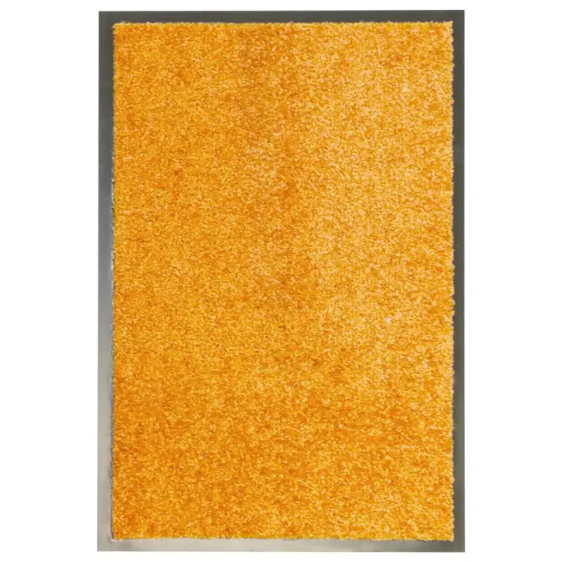 Anti-slip pvc deurmat voor binnen en buiten met absorberende werking - Oranje / 40 x 60 cm / 1 - Deurmatten
