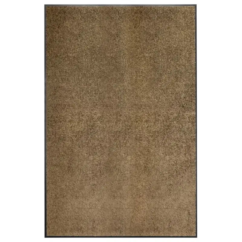 Anti-slip pvc deurmat voor binnen en buiten met absorberende werking - Bruin / 120 x 180 cm / 1 - Deurmatten