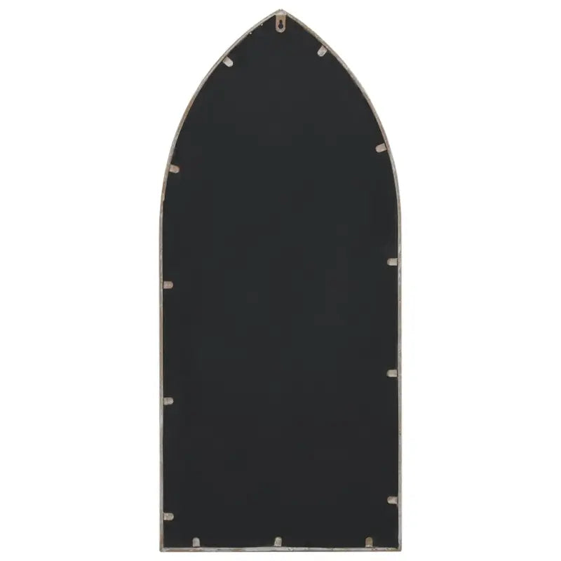 Antieke buitenspiegel van ijzer met roestlook - Spiegels