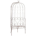 Antieke tuinbank voor elegante en decoratieve buitenruimte - Bruin / 95 cm / 1 - Tuinbanken