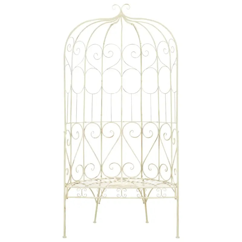 Antieke tuinbank voor elegante en decoratieve buitenruimte - Tuinbanken