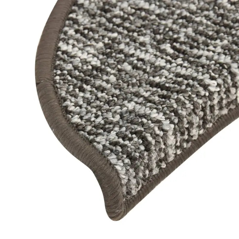 Antislip Tapijtrammat voor Trapbescherming - Antraciet / 65 x 25 cm / 15 - Trapmatten