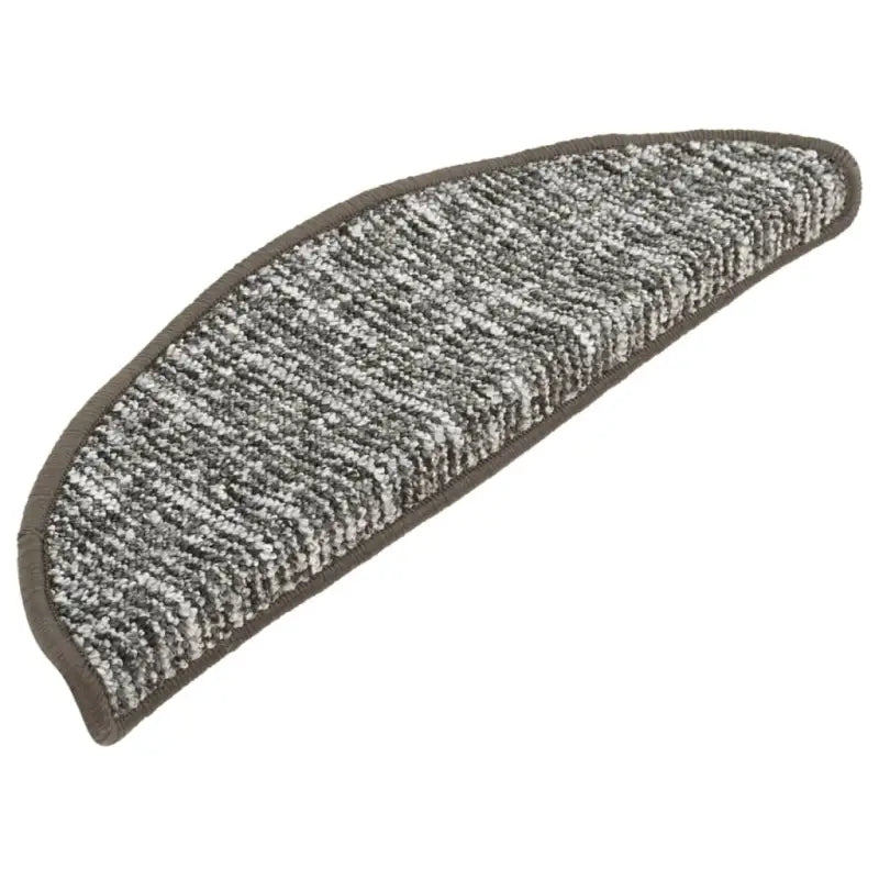 Antislip Tapijtrammat voor Trapbescherming - Antraciet / 65 x 25 cm / 15 - Trapmatten