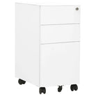 Archiefkast op wieltjes met modern design en staalbouw - Wit / 1 - Archiefkasten