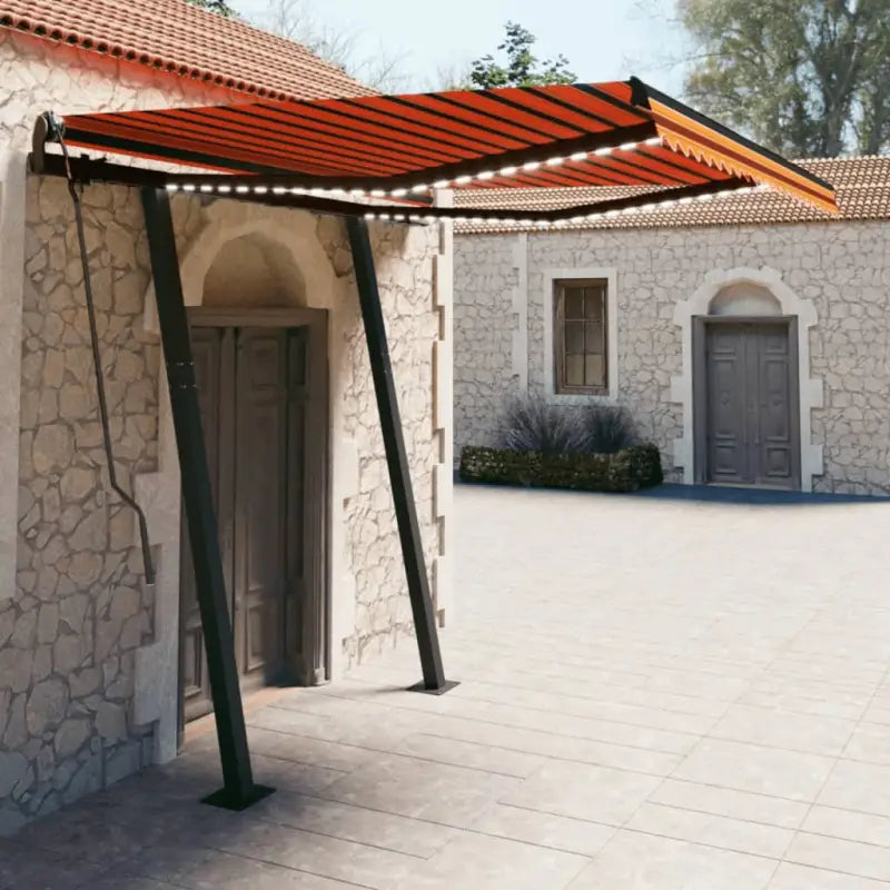 Automatische luifel met gepoedercoat aluminium voor terras beschutting - Multikleur / 3 x 2.5 m / 1 - Zonwering