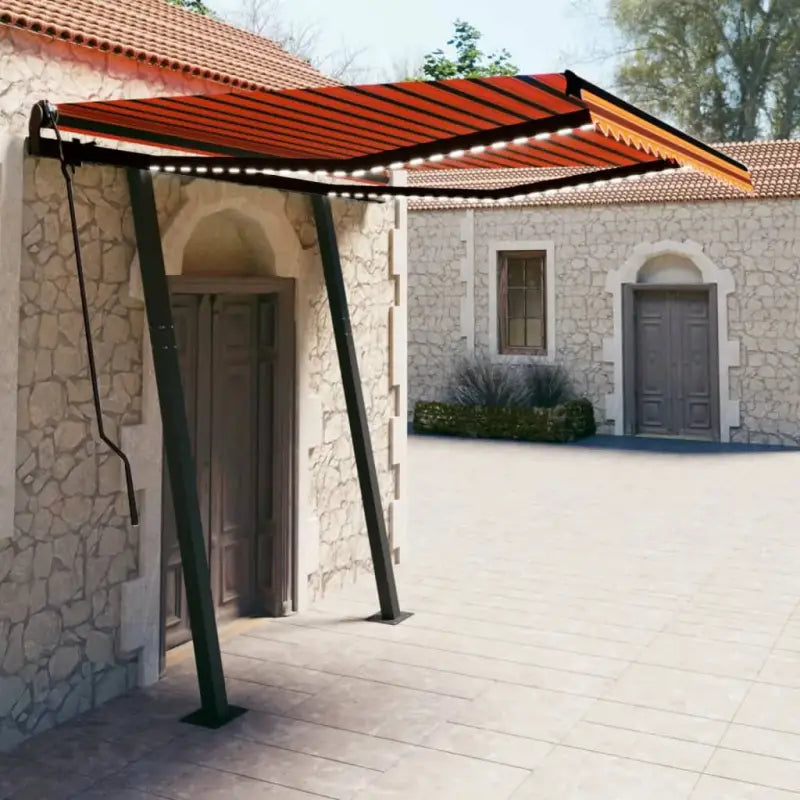 Automatische luifel met gepoedercoat aluminium voor terras beschutting - Multikleur / 3.5 x 2.5 m / 1 - Zonwering