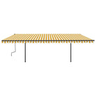 Automatische uitschuifbare luifel met gepoedercoat aluminium frame - Zonwering