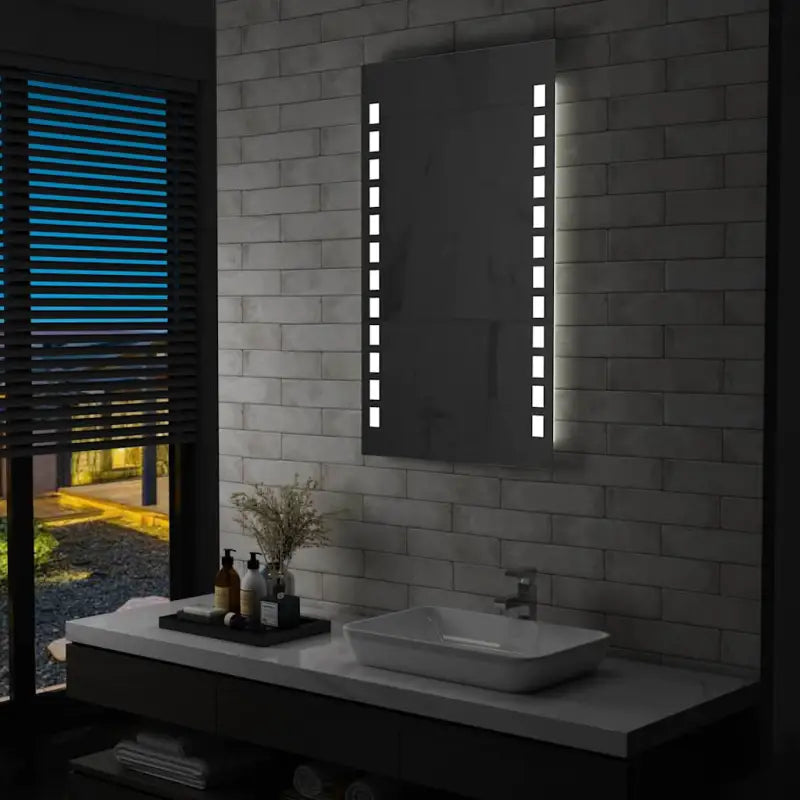 Badkamer spiegel met LED verlichting levering bevat sfeervolle ambiance - 60 x 100 cm / 1 - Spiegels