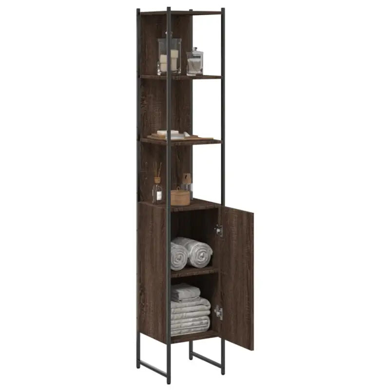 Badkamerkaptafel met bewerkt hout en stevige constructie - Badkamerkaptafels