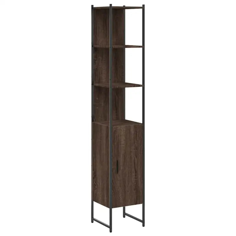 Badkamerkaptafel met bewerkt hout en stevige constructie - Badkamerkaptafels
