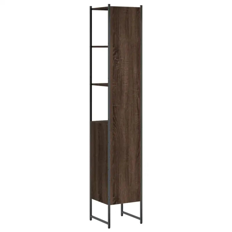Badkamerkaptafel met bewerkt hout en stevige constructie - Badkamerkaptafels