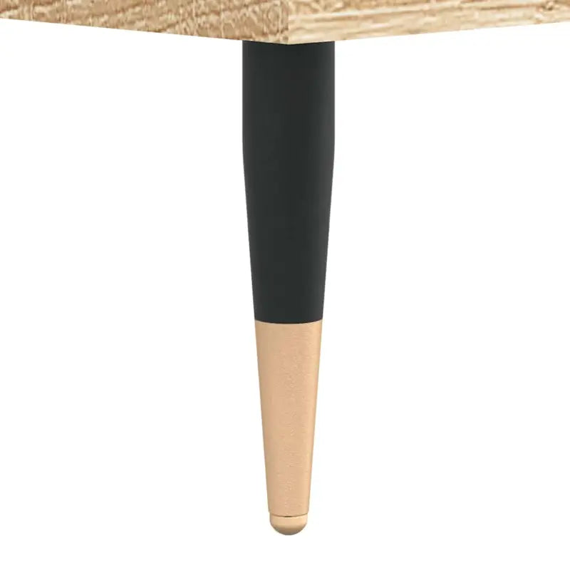 Badkamerkaptafel met ijzeren poten en bewerkt hout voor stijlvolle opbergruimte - Badkamerkaptafels