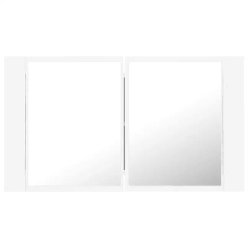 Badkamerkaptafel met spiegel en kleurveranderende LED verlichting - Badkamerkaptafels