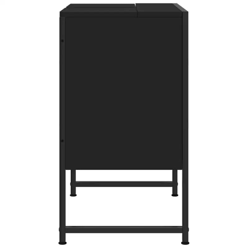 Badkamerkaptafel met stevige constructie en bewerkt hout - Badkamerkaptafels