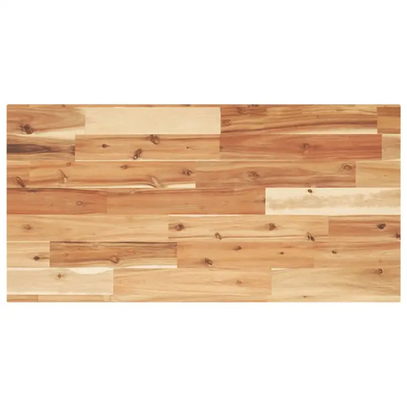 Badkamerkaptafel van massief acaciahout voor rustieke charme - Donkerbruin / 80 x 40 x 2 cm / 1 - Badkamerkaptafels