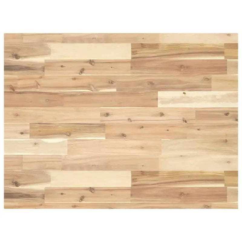 Badkamerkaptafel van massief acaciahout voor rustieke charme - Naturel / 100 x 60 x 4 cm / 1 - Badkamerkaptafels