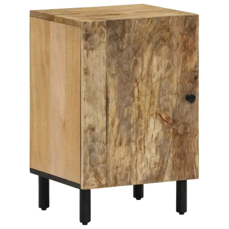 Badkamerkaptafel van massief mangohout met veel opbergruimte - Lichtbruin / 1 - Badkamerkaptafels