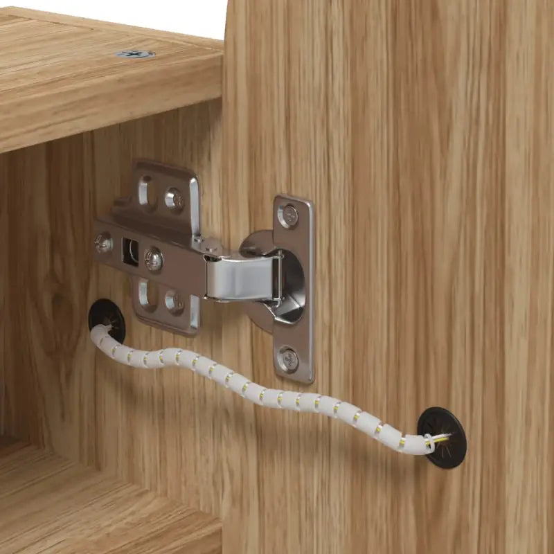 Badkamerkaptafels met bewerkt hout en verstelbare planken - Badkamerkaptafels