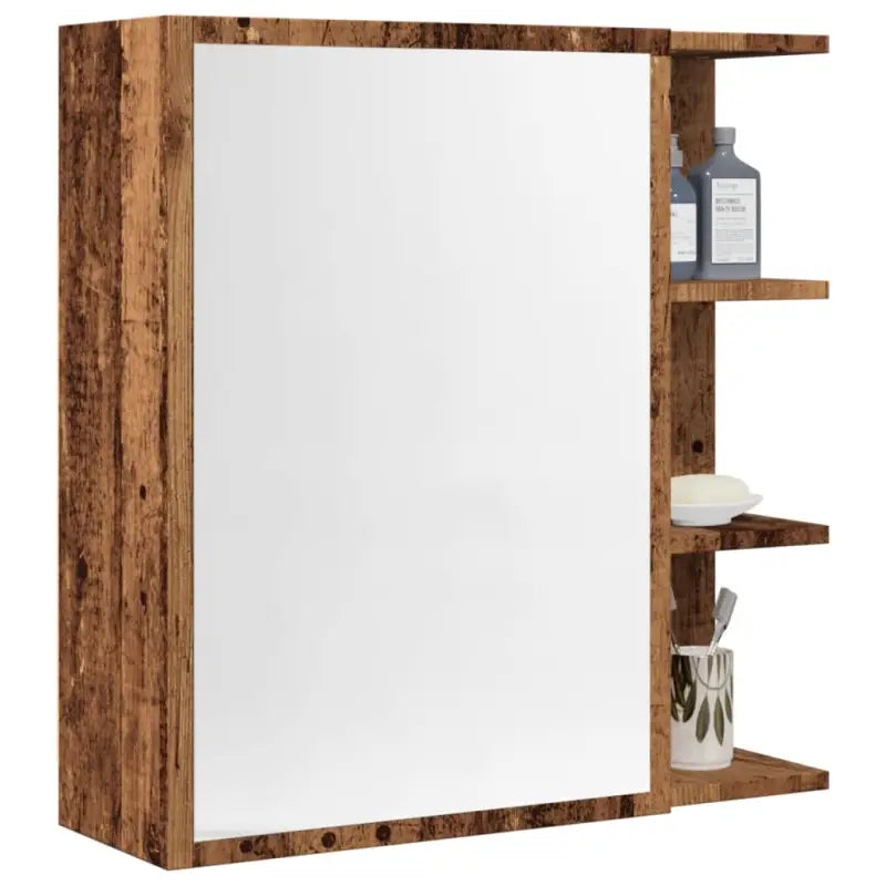 Badkamerkaptafels met bewerkt hout voor een eigentijdse uitstraling - Oud hout / 1 - Badkamerkaptafels
