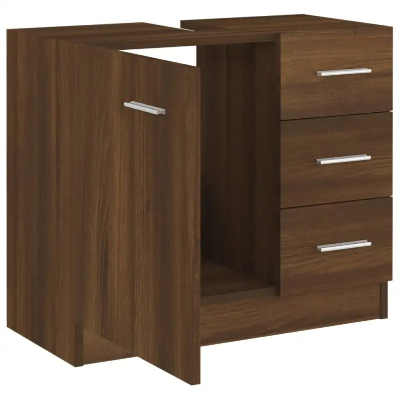 Badkamermeubelset met bewerkt hout en gemakkelijk schoon te maken oppervlak - Badkamermeubelsets