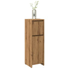 Badkamermeubelset met bewerkt hout voor elegante opbergruimte - artisanaal eikenkleurig - Badkamermeubelsets