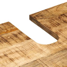 Badkamermeubelset met massief mangohout voor een elegante retro stijl - Badkamermeubelsets