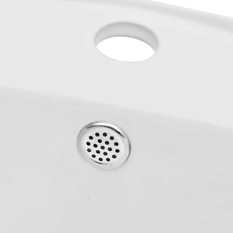 Badkamermeubelset met ovale keramische wastafel en praktische afmetingen - Badkamermeubelsets